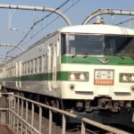 185系　爆音の電動車！特急型で窓が開く??当初は転換クロスシート車??